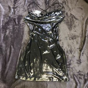 Metallic party dress
